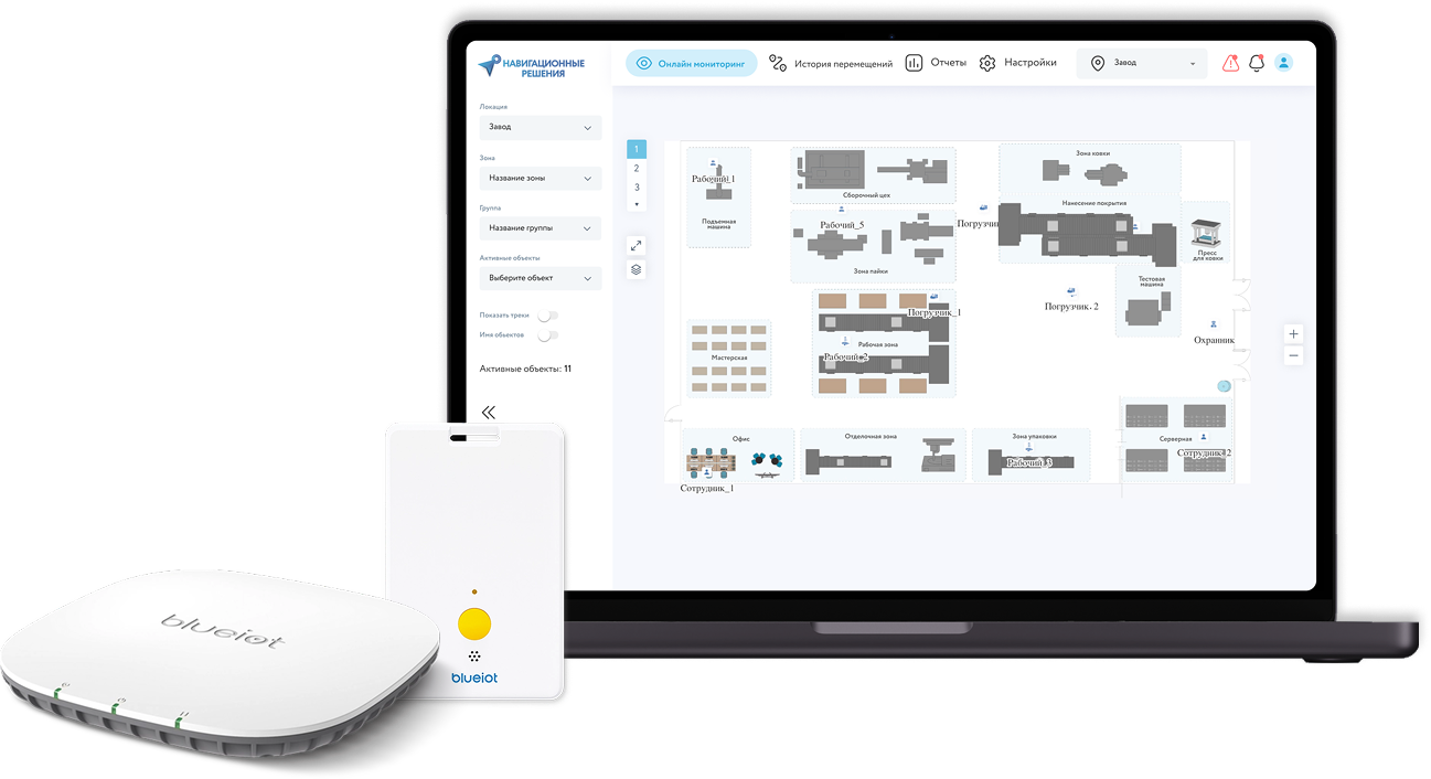 Industrial Safety Monitoring AoA Kit